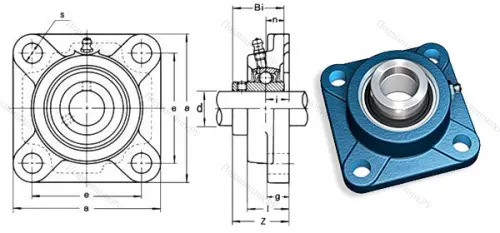 Подшипниковый узел UCF 207 в Йошкар-Оле