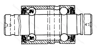 Подшипник  4224703 размер 16x30x39/92 от производителя  МПЗ