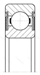 Модификация подшипника 6-180207АС17 