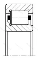 Модификация подшипника 42305АЕМ размер 25x62x17