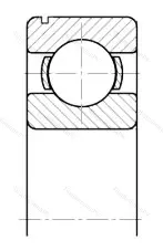 Подшипник 6215N/P 6Q 6 размер 75x130x25 от производителя  SKF
