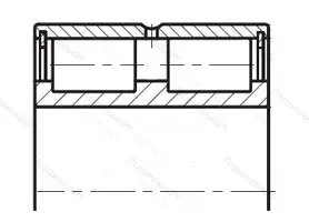 Модификация подшипника 4822972 