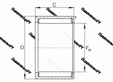 Подшипник HN 1210