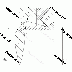 Подшипник 29436-E 1