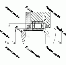 Подшипник NU 2204-E-TVP 2