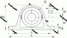 Подшипник RASE 50-N