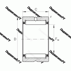 Подшипник RNA 4906-XL