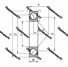 7009CTRV 1VSUMP 3 радиально-упорный шпиндельный подшипник NSK